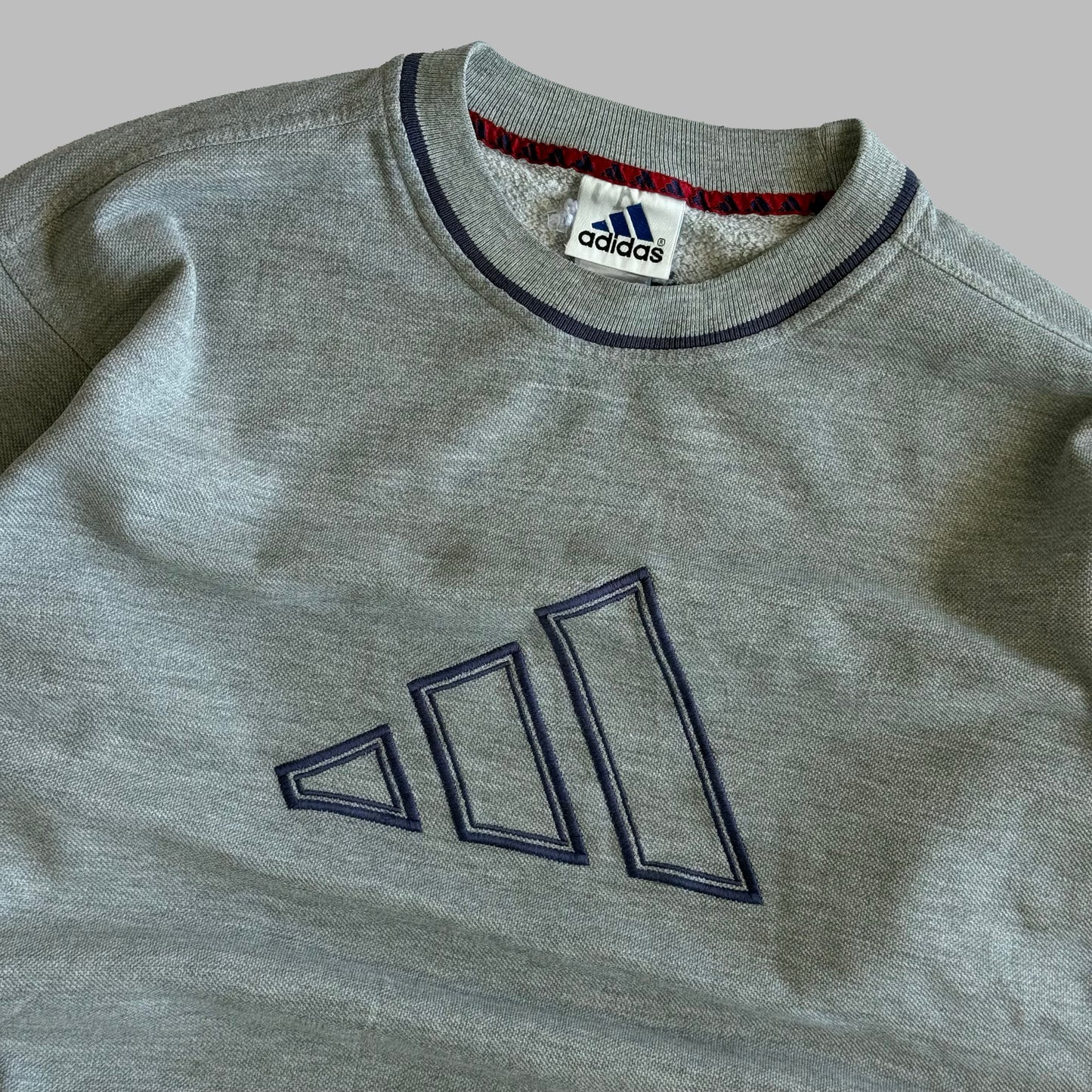 Adidas Embroidered Sweatshirt - Small