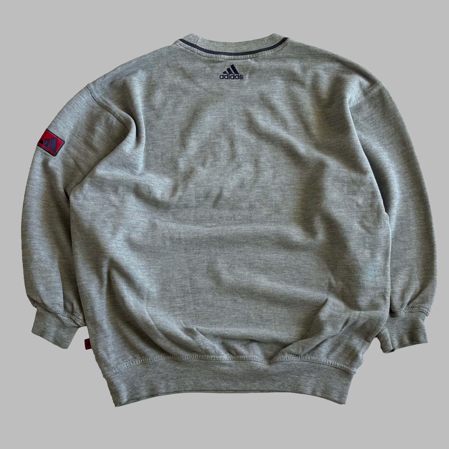 Adidas Embroidered Sweatshirt - Small