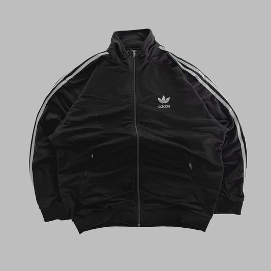 Y2K Adidas Three Stripe Track Jacket - L