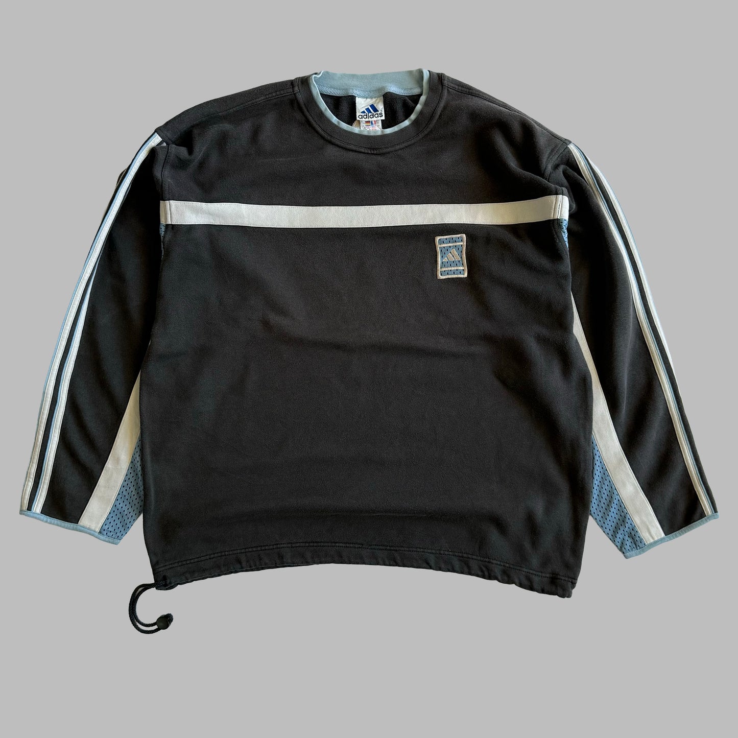 Adidas Striped Sweatshirt - Large