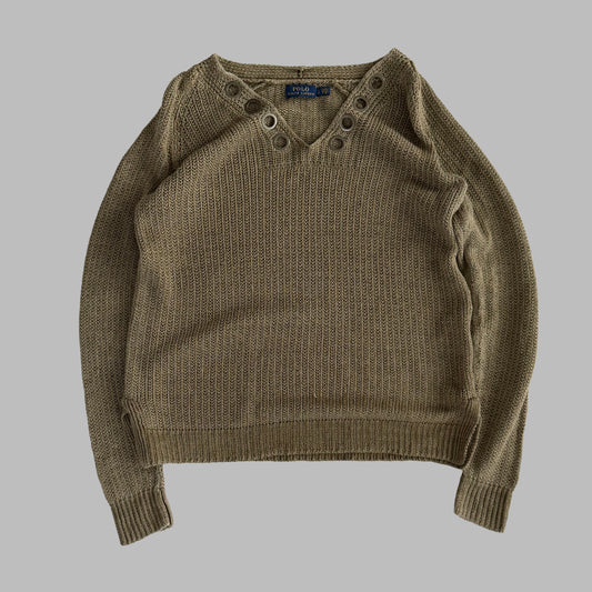 Polo Ralph Lauren Studded Linen Knit - S