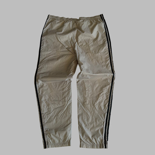 90s Adidas Three StripeBaggy Track Pants- XL