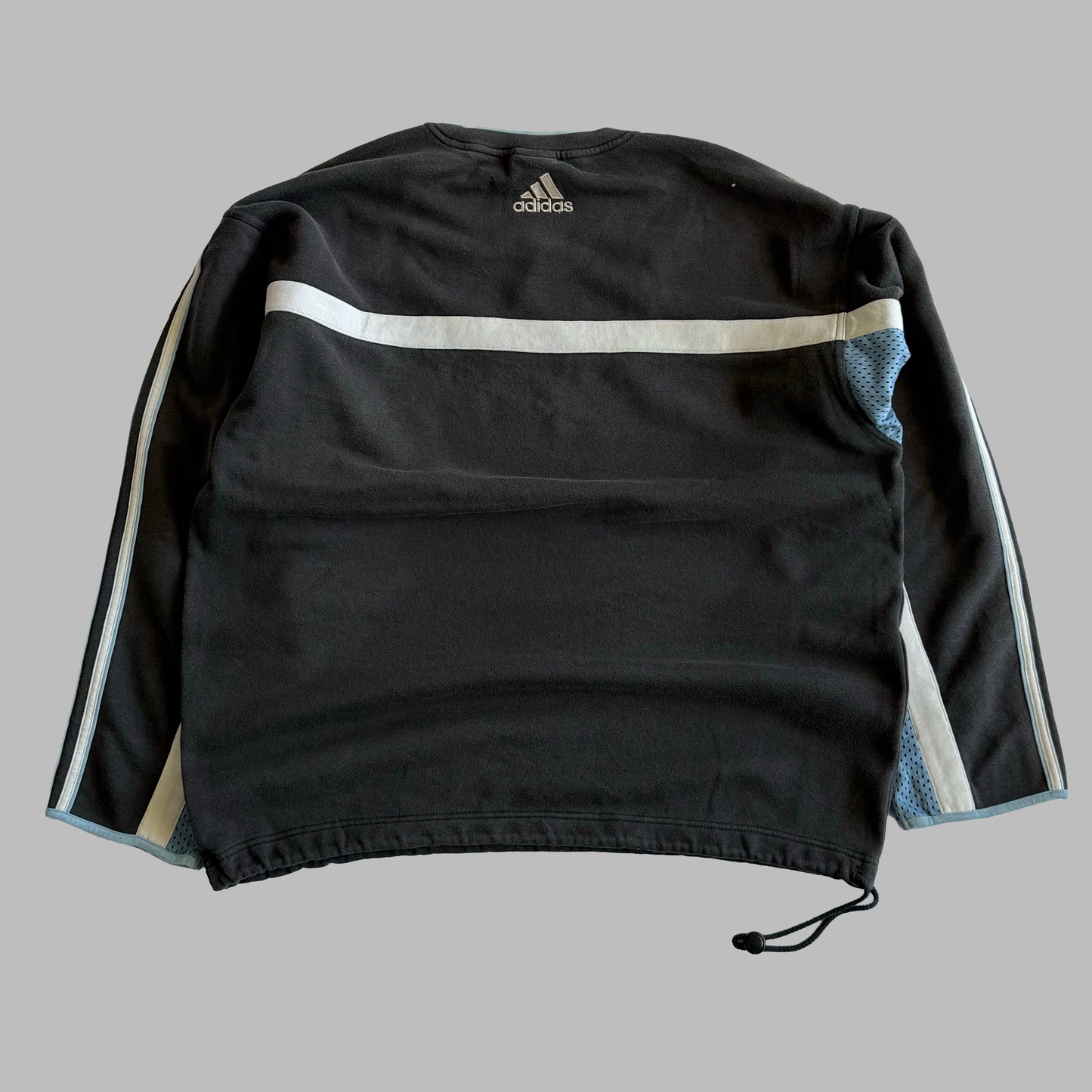 Adidas Striped Sweatshirt - Large