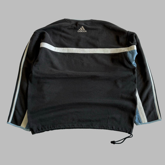 Adidas Striped Sweatshirt - Large