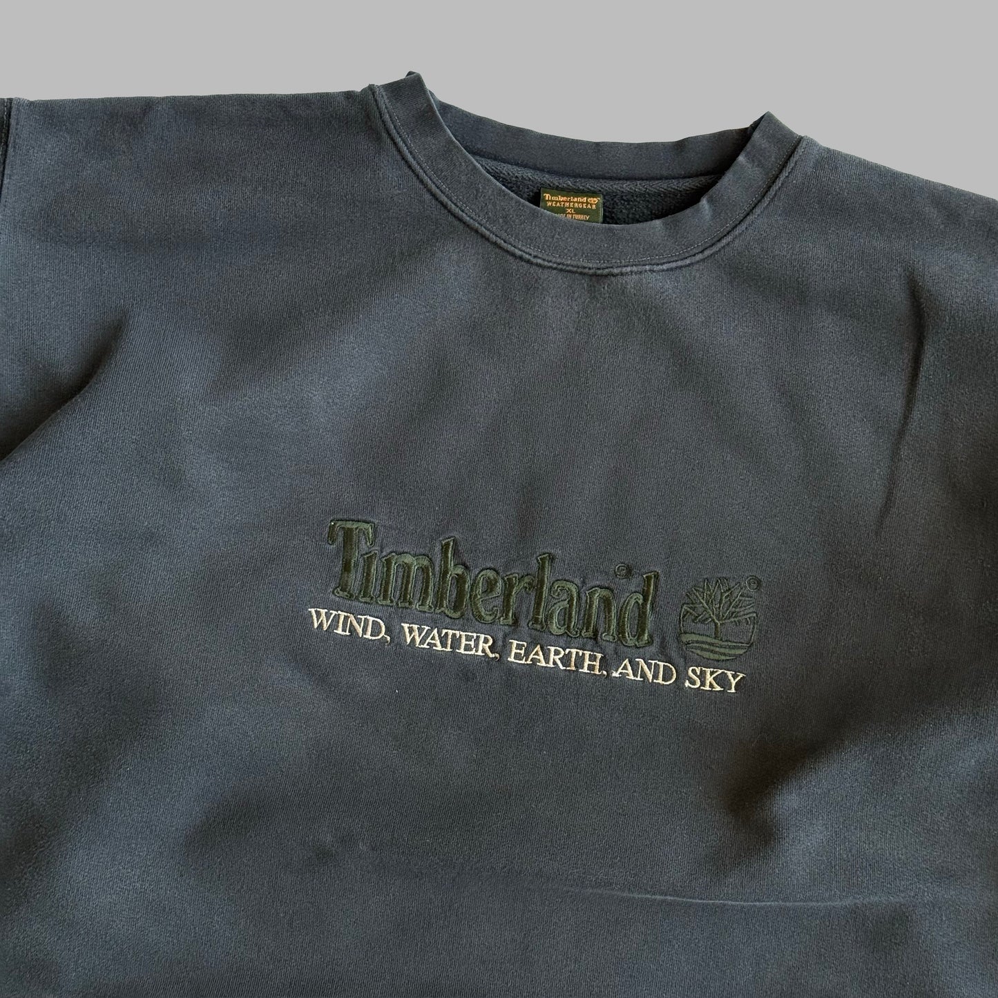 90s Timberland Embroidered Sweatshirt - X-Large
