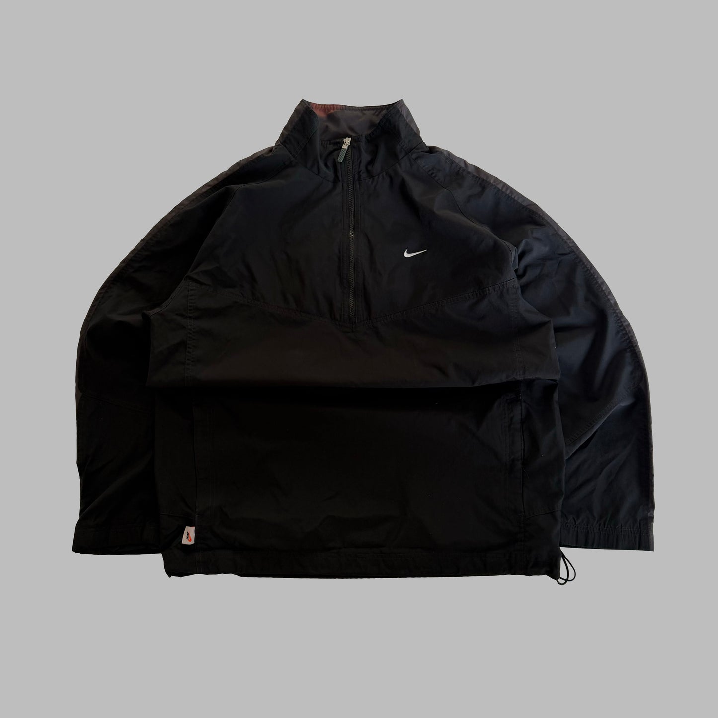 Y2K Nike Single Swoosh Half Zip Anorak - L