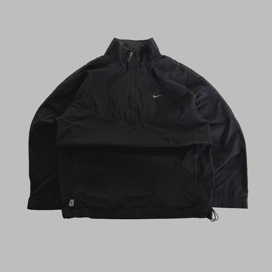 Y2K Nike Single Swoosh Half Zip Anorak - L