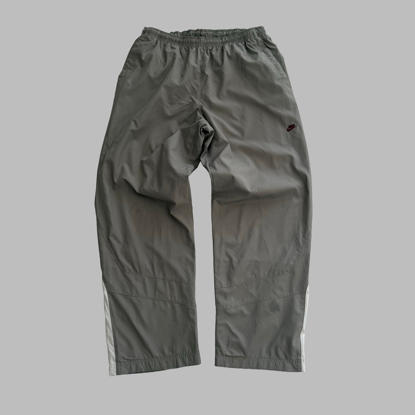 Y2K Nike Wide Leg Track Pants - L