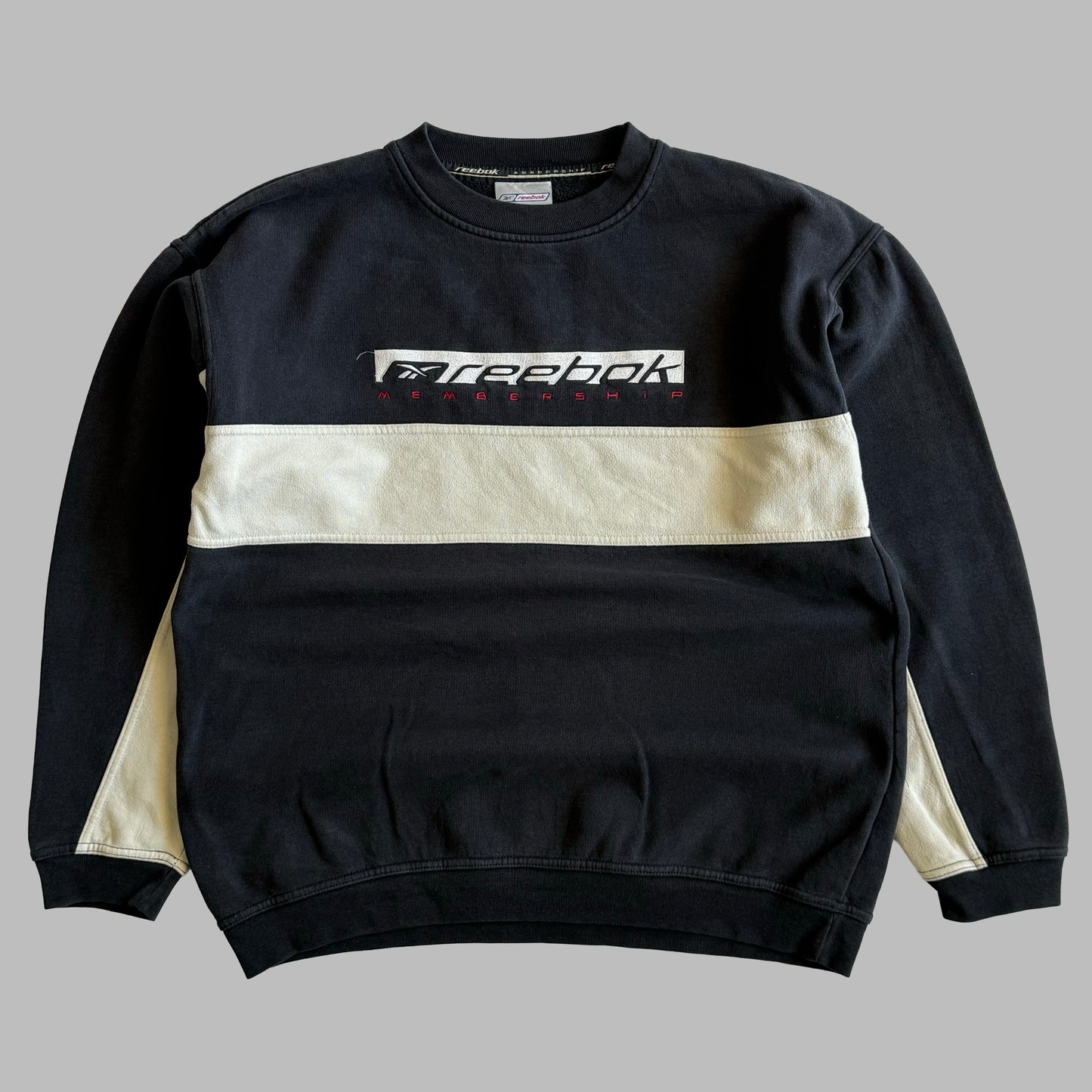 90s Reebok Embroidered Sweatshirt - Medium