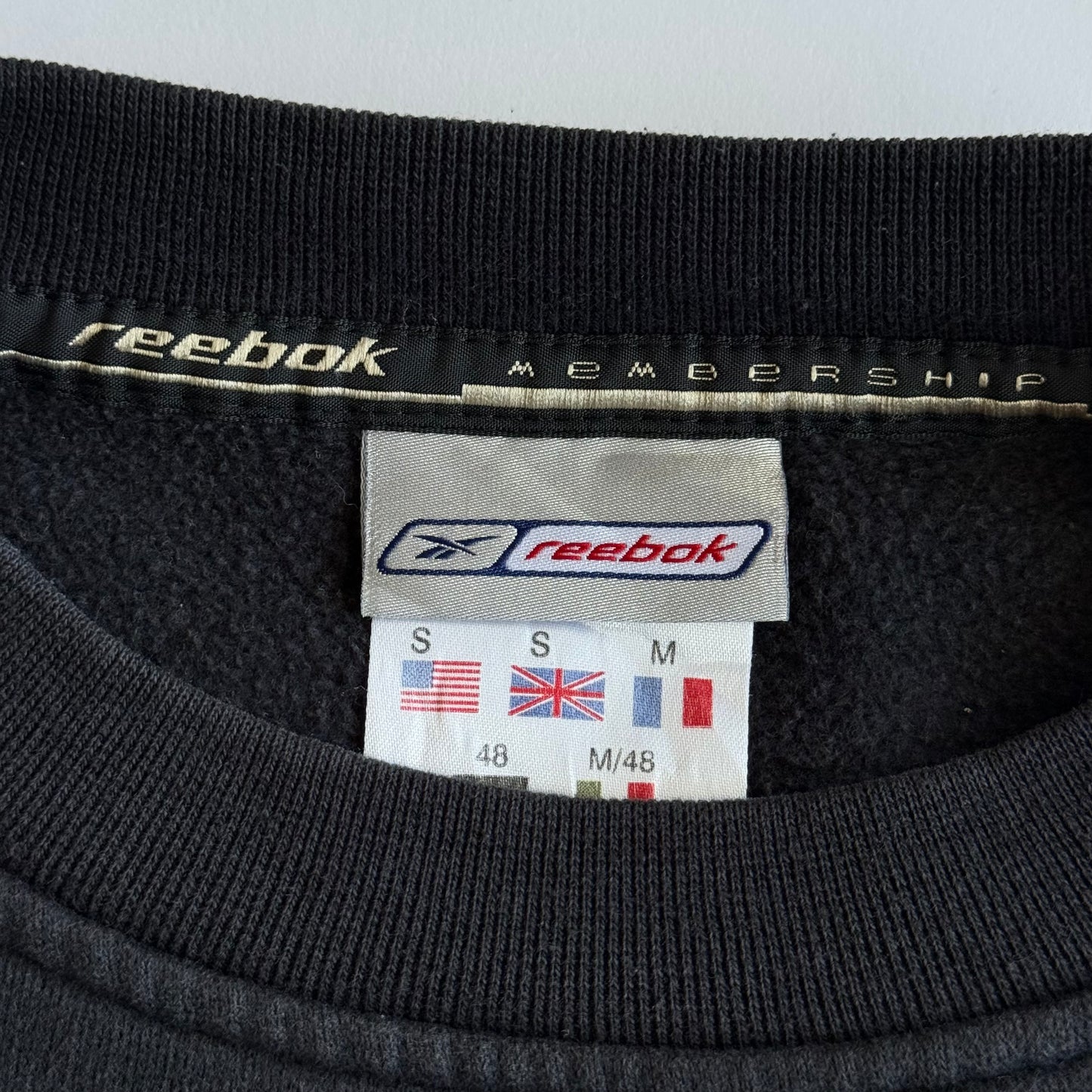 90s Reebok Embroidered Sweatshirt - Medium