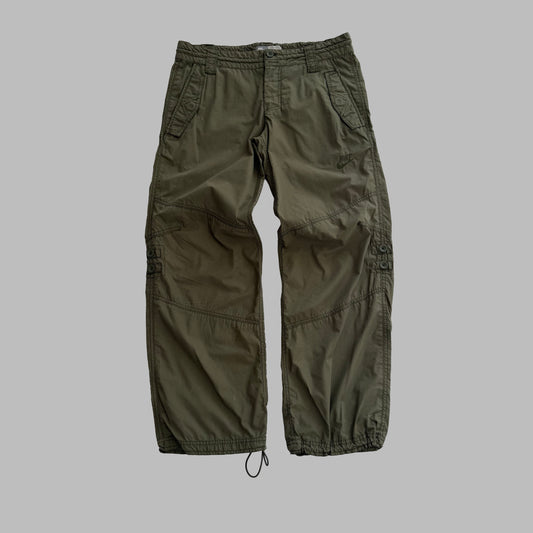 Y2K Nike Baggy Track Pants - M