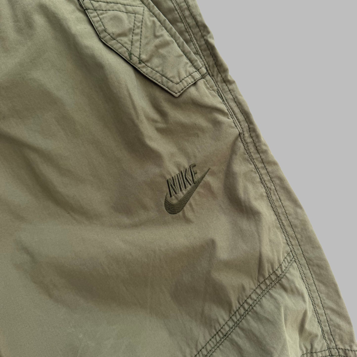 Y2K Nike Baggy Track Pants - M