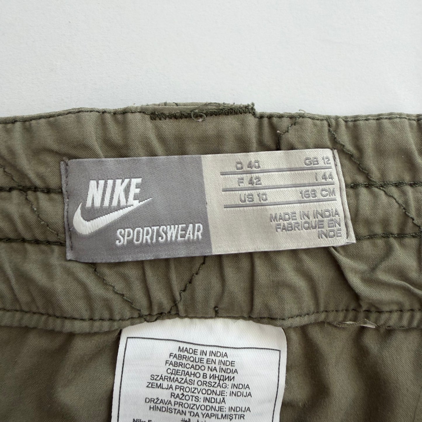 Y2K Nike Baggy Track Pants - M