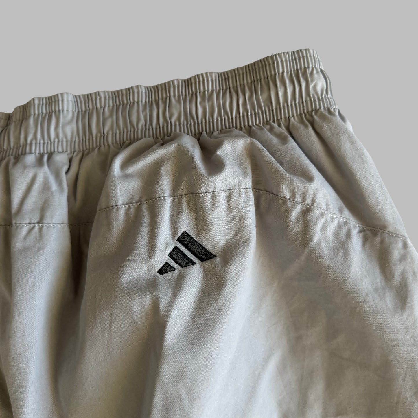 Y2K Adidas Striped Convertible Track Pants - M