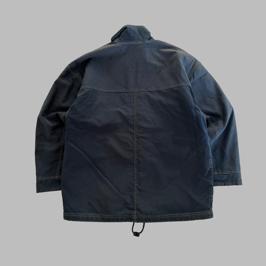 Y2K Adidas Padded Canvas Jacket - XL