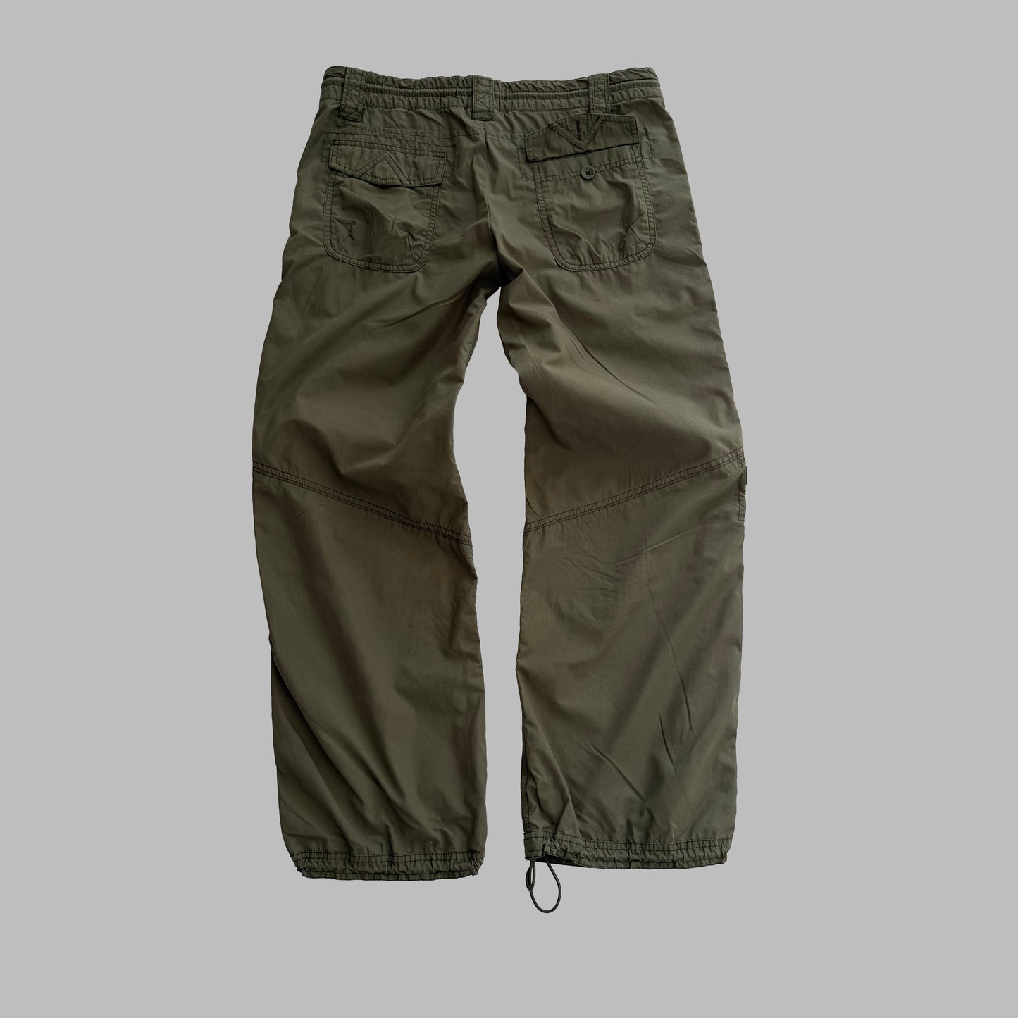 Y2K Nike Baggy Track Pants - M