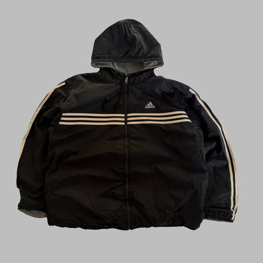 90s Adidas Reversible Insulated Jacket - M