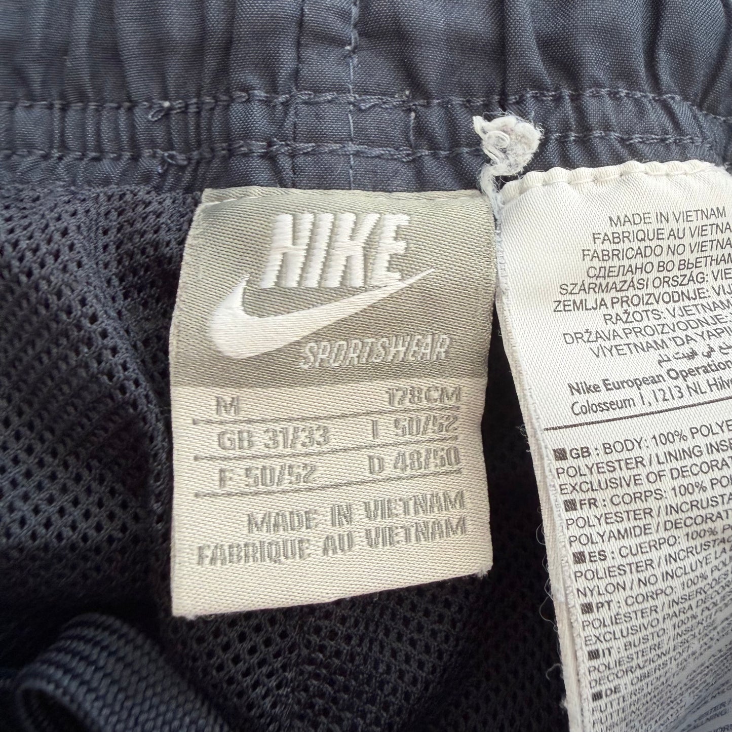 Y2K Nike Baggy Classic Track Pants - M