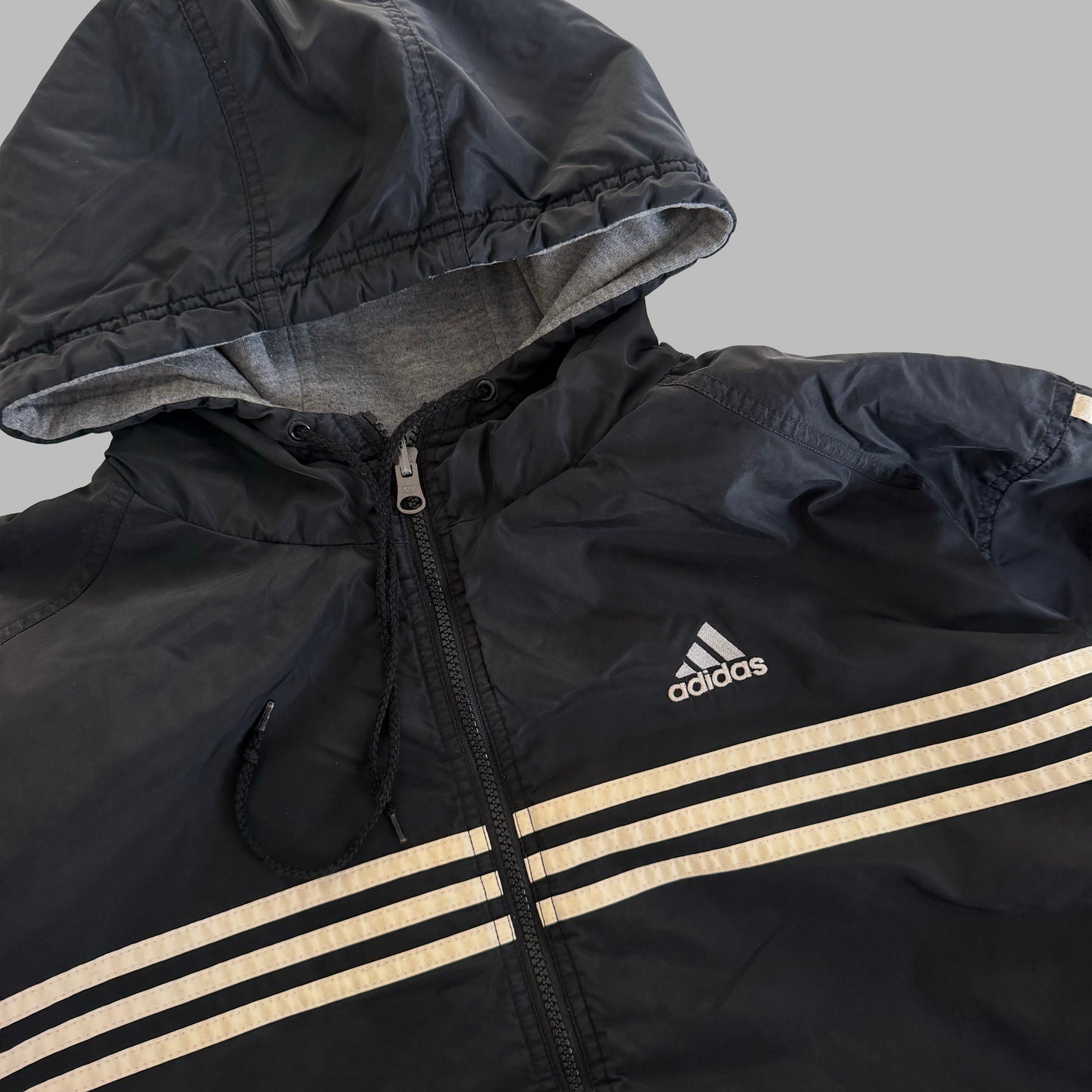 90s Adidas Reversible Insulated Jacket - M