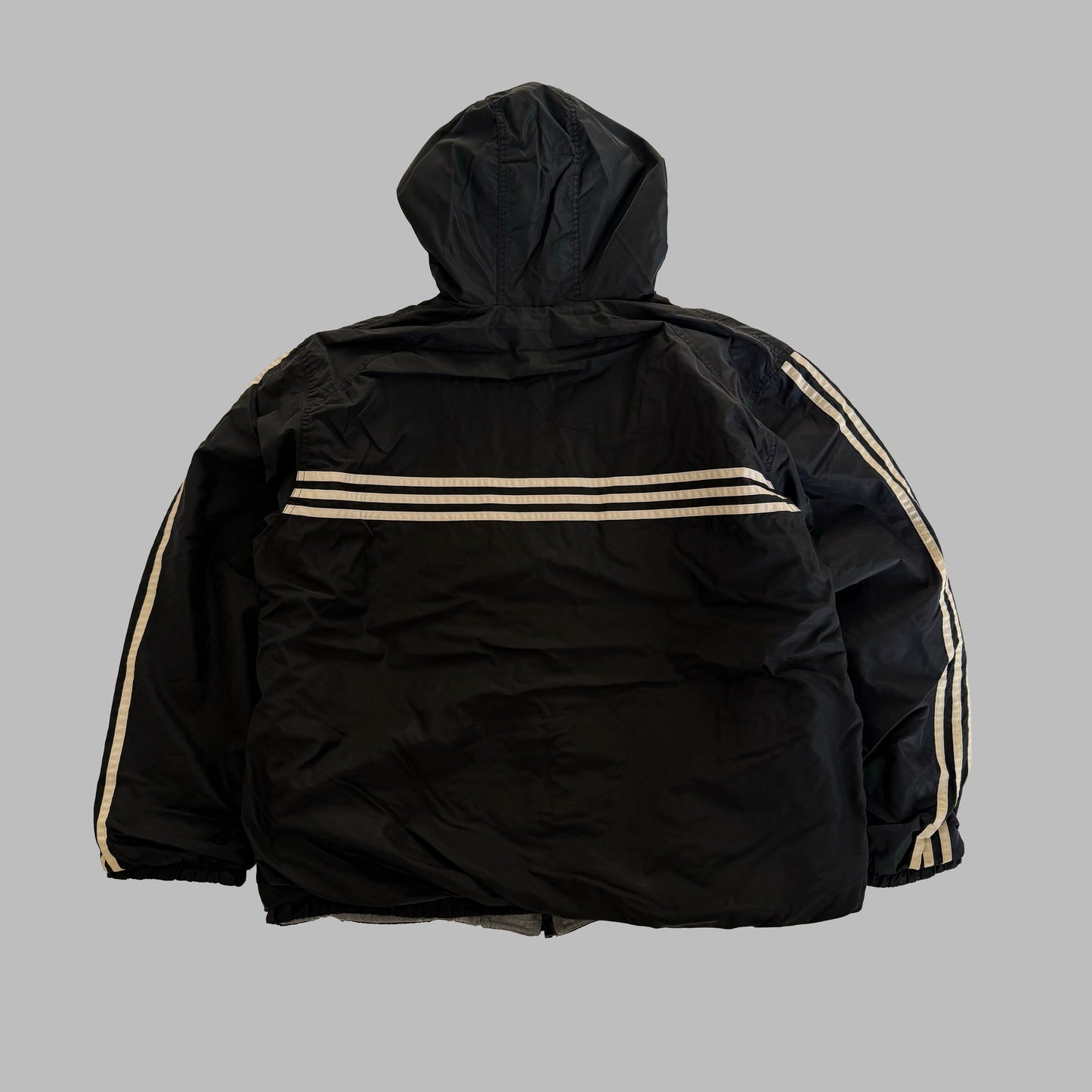 90s Adidas Reversible Insulated Jacket - M