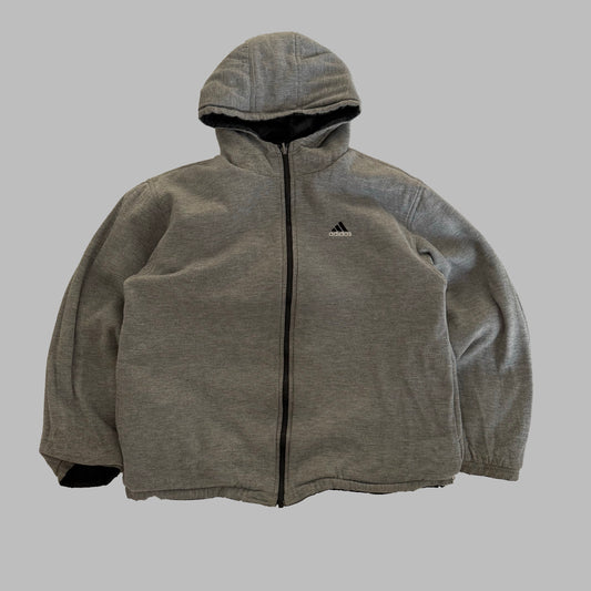 90s Adidas Reversible Insulated Jacket - M