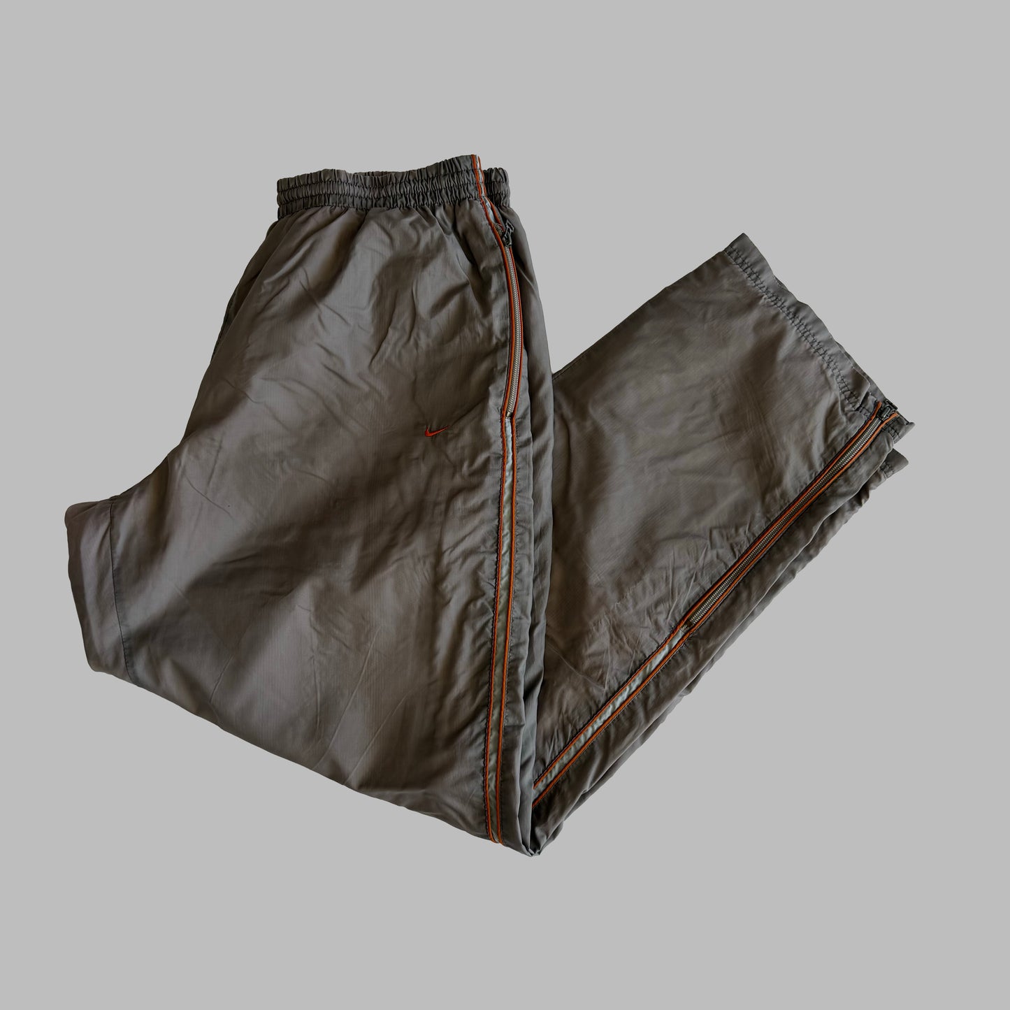 Y2K Nike Baggy Wide Leg Track Pants - XL