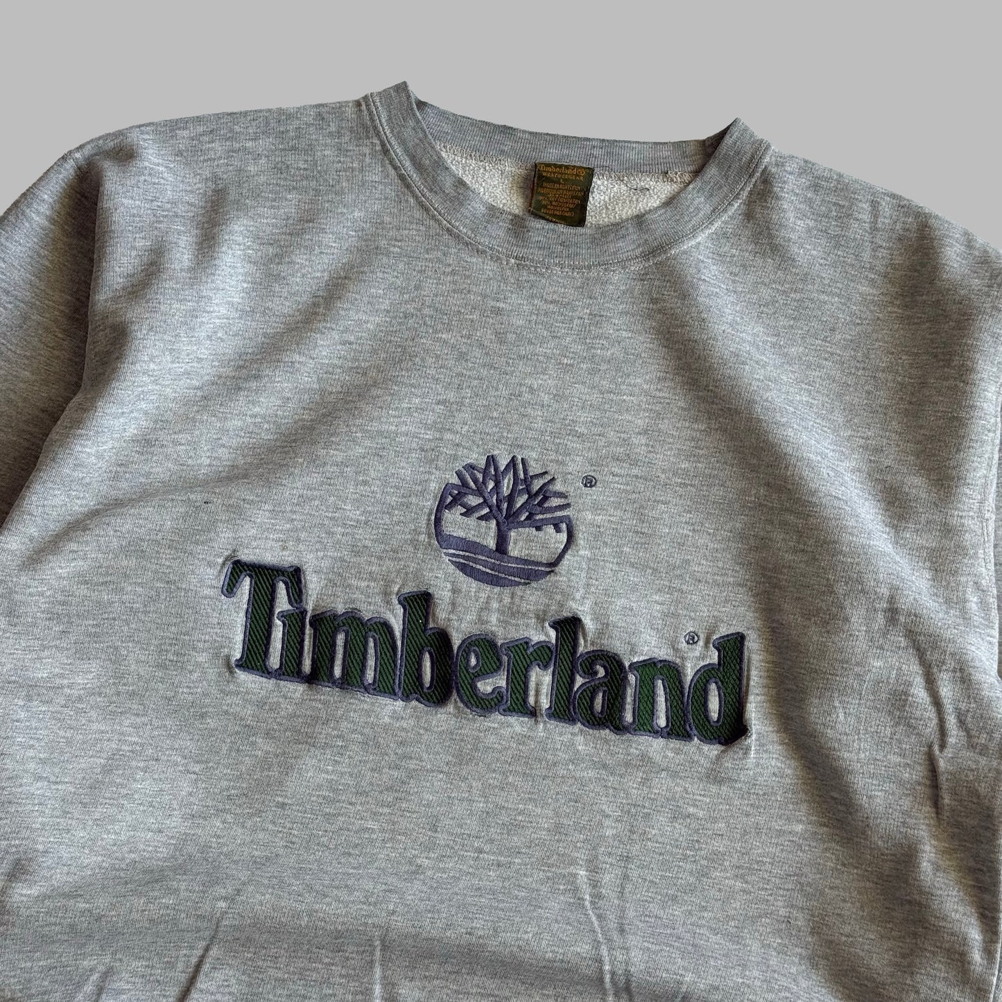 90s Timberland Embroidered Sweatshirt - Large