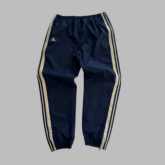90s Adidas Baggy Three Stripe Track Pants - XL