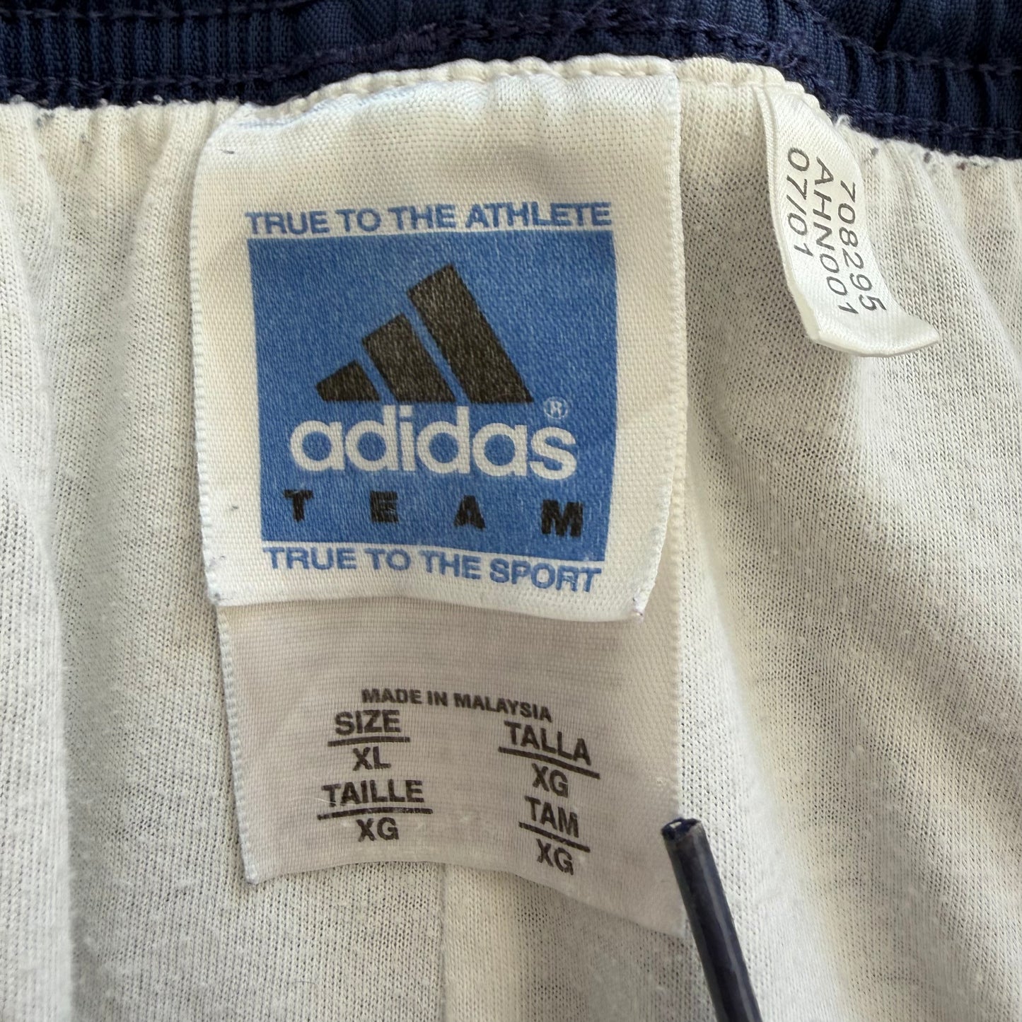 90s Adidas Baggy Three Stripe Track Pants - XL