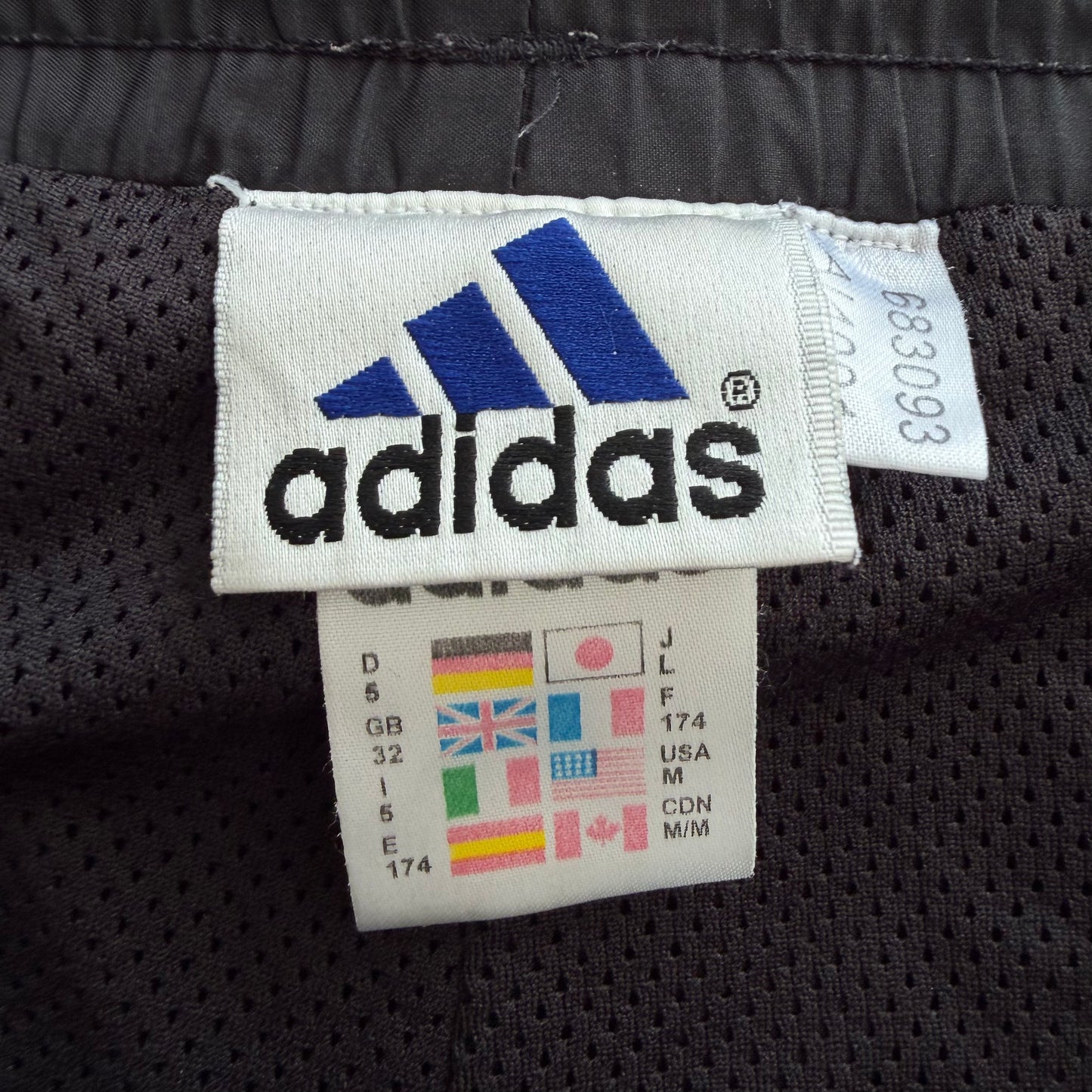 90s Adidas Minimal Baggy Track Pants - XL