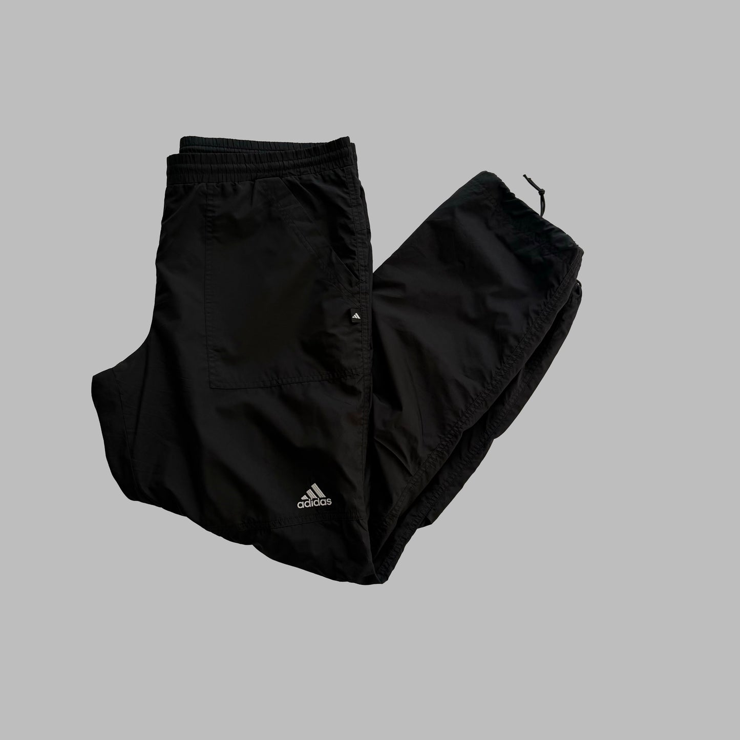90s Adidas Minimal Baggy Track Pants - XL