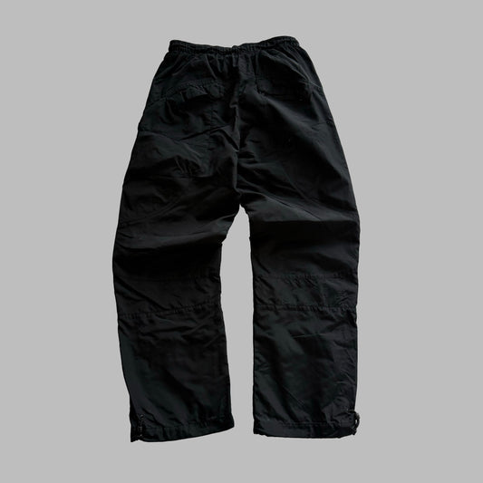 Y2K Nike Wide Leg Cargo Track Pants - S