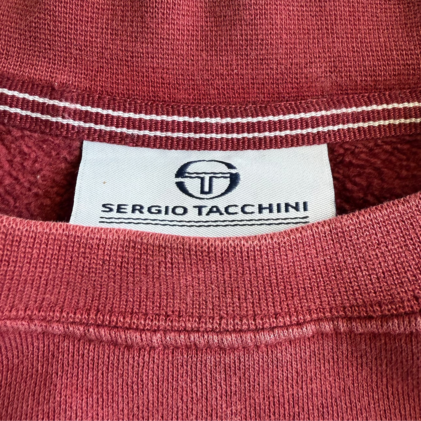 00s Sergio Tacchini Sweatshirt - Medium