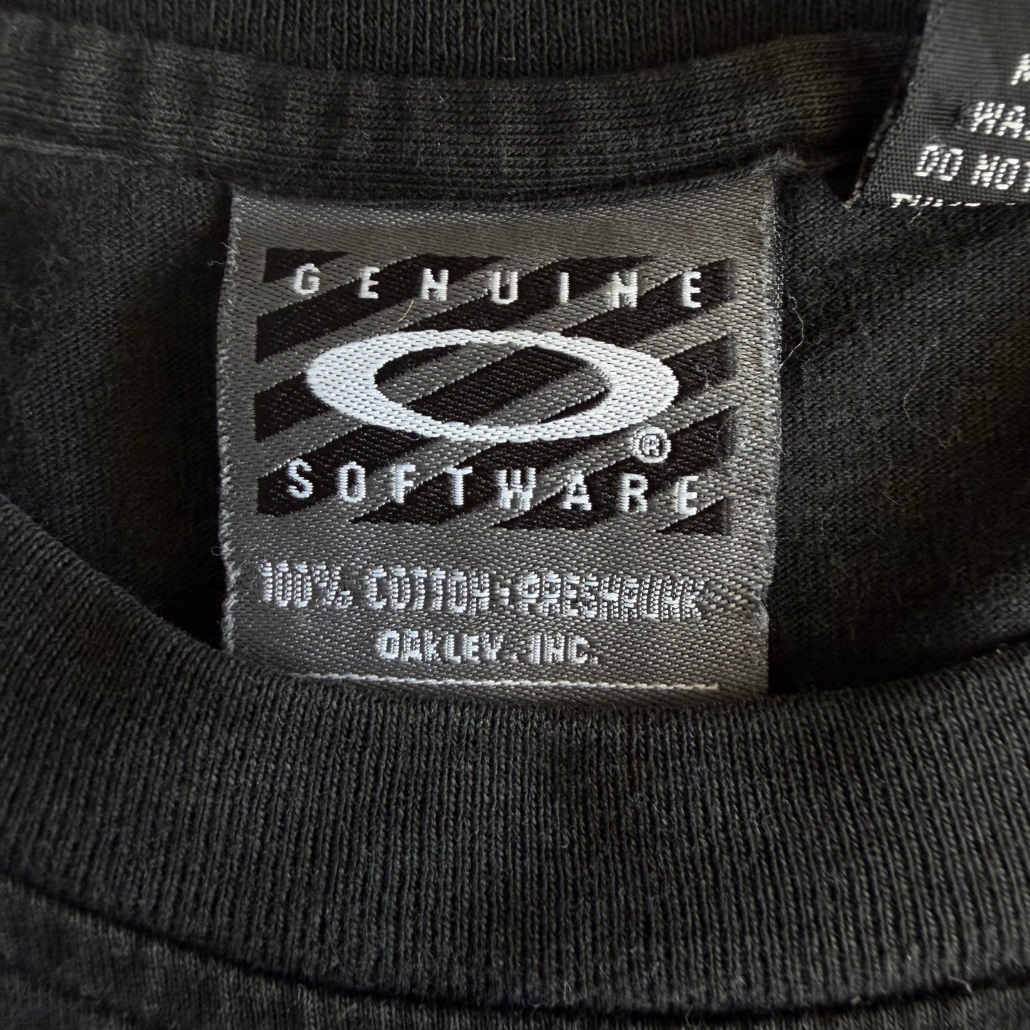 Y2K Oakley Software Lightning Graphic  T-Shirt - XL