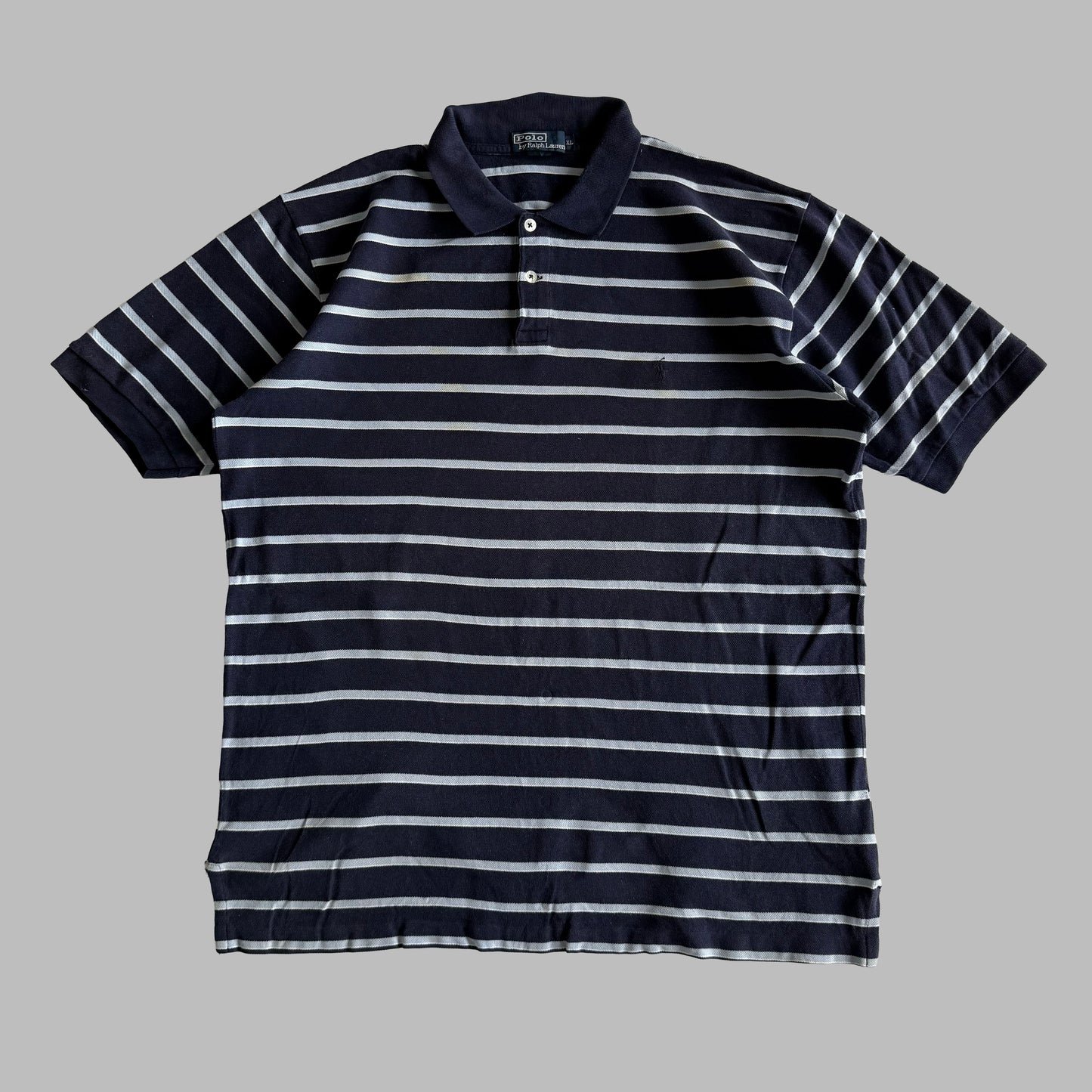 Ralph Lauren Striped Polo Shirt - X-Large