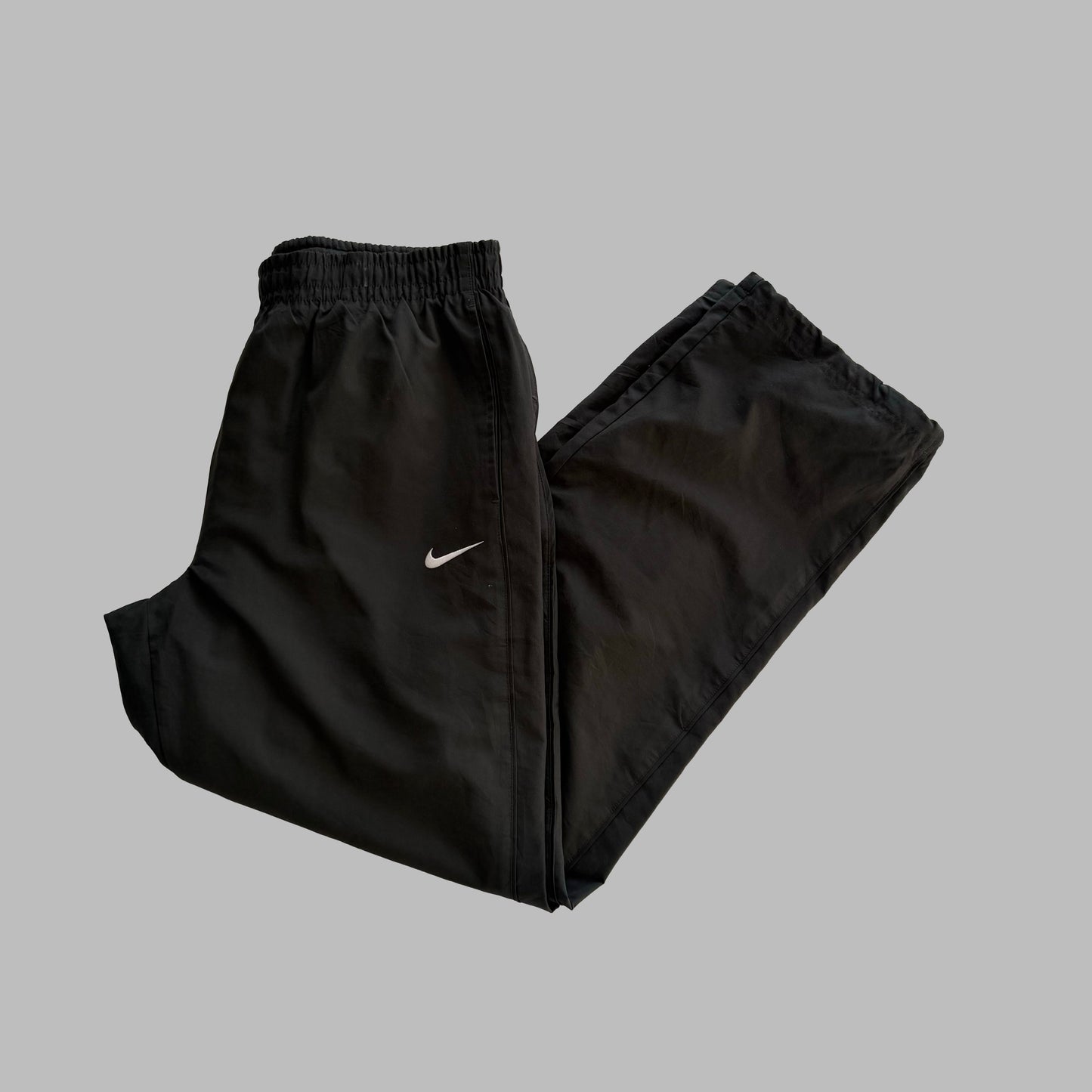Y2K Nike Wide Leg Classic Track Pants - L