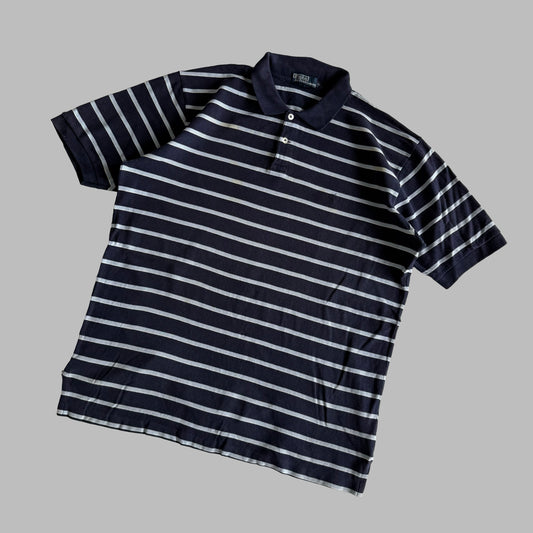 Ralph Lauren Striped Polo Shirt - X-Large