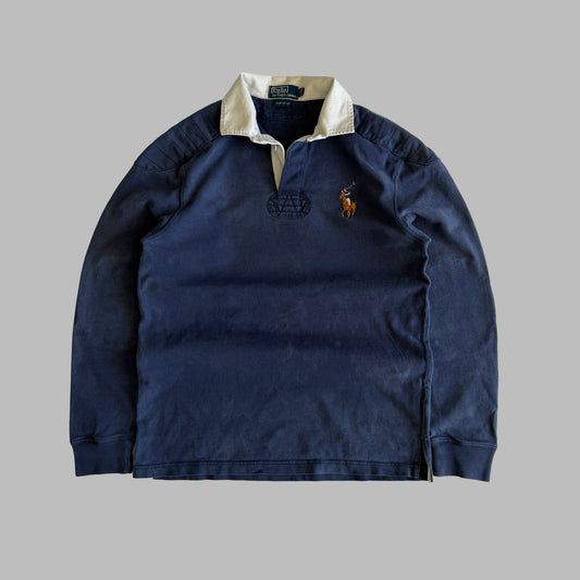 90s Polo Ralph Lauren Rugby Shirt - M