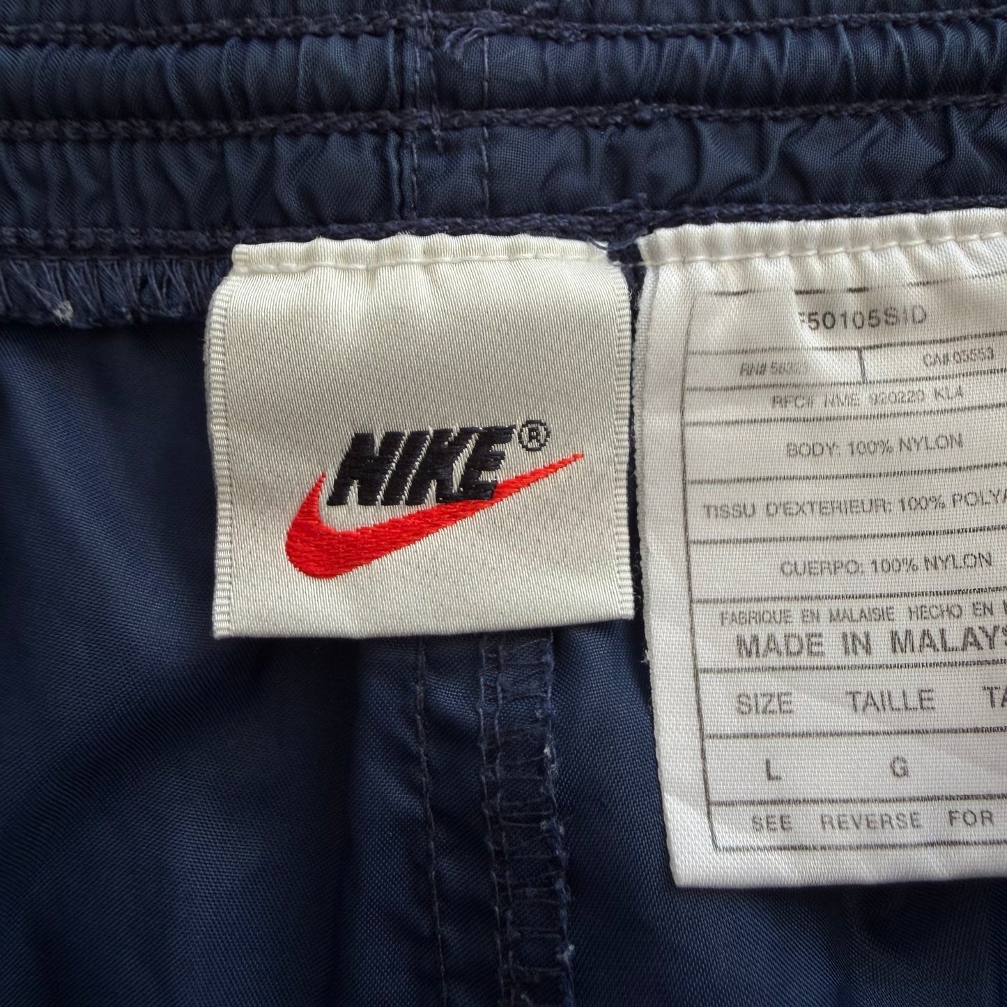90s Nike Baggy Classic Track Pants - L