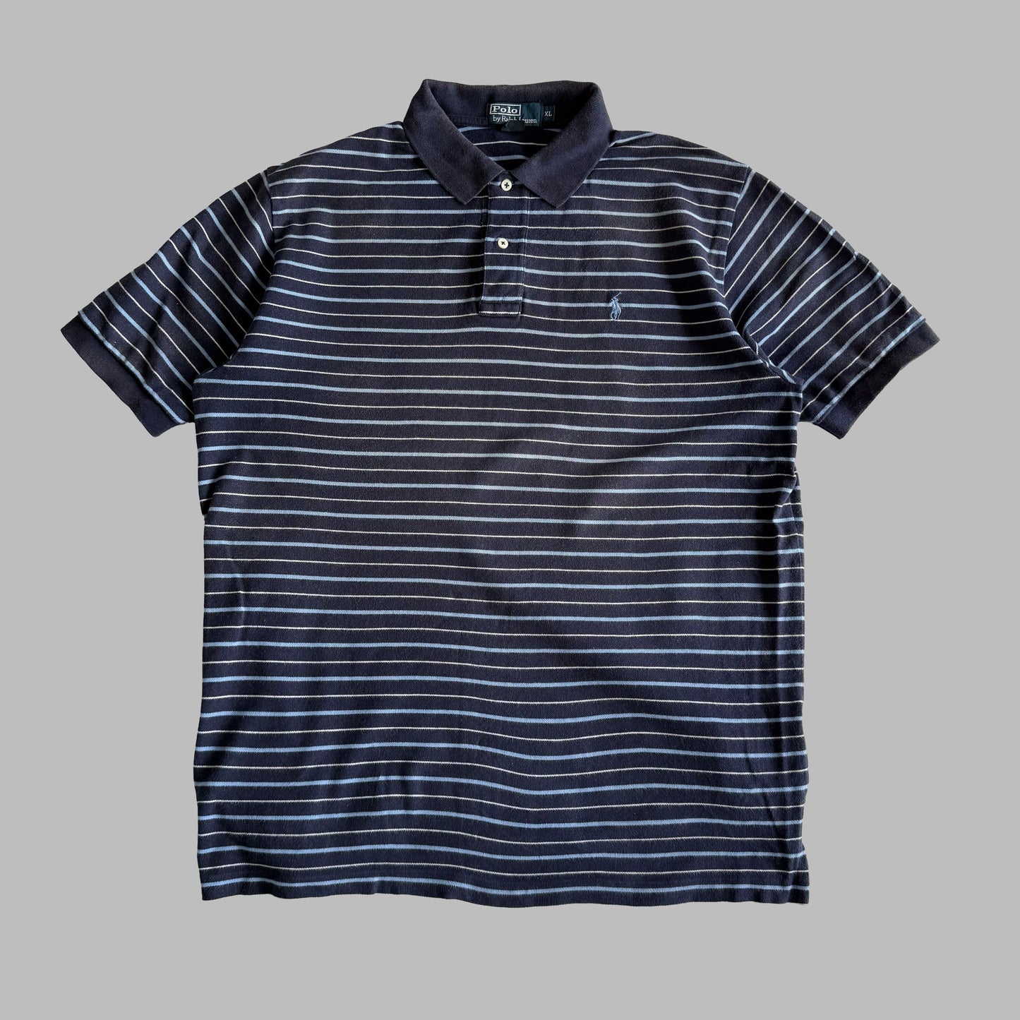 Ralph Lauren Striped Polo Shirt - X-Large