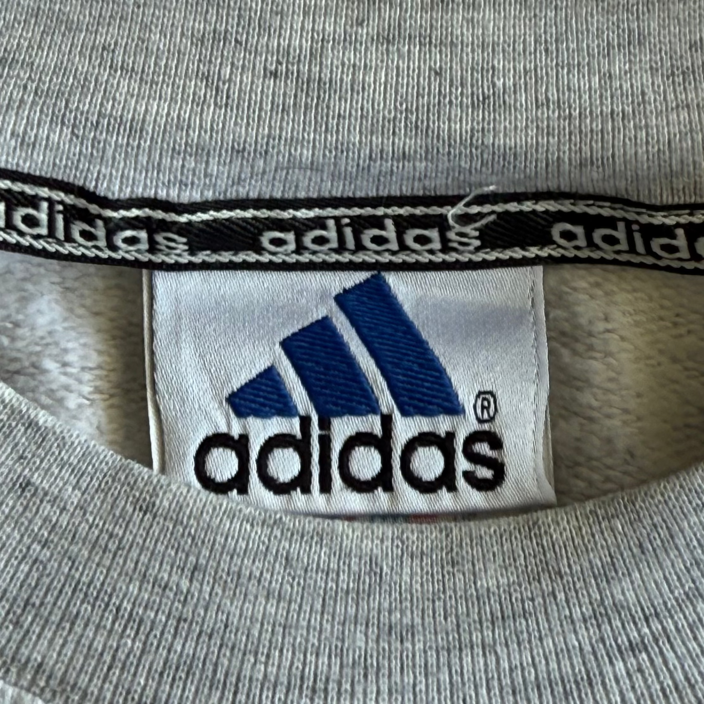 Adidas Three Stripe Sweatshirt - Medium