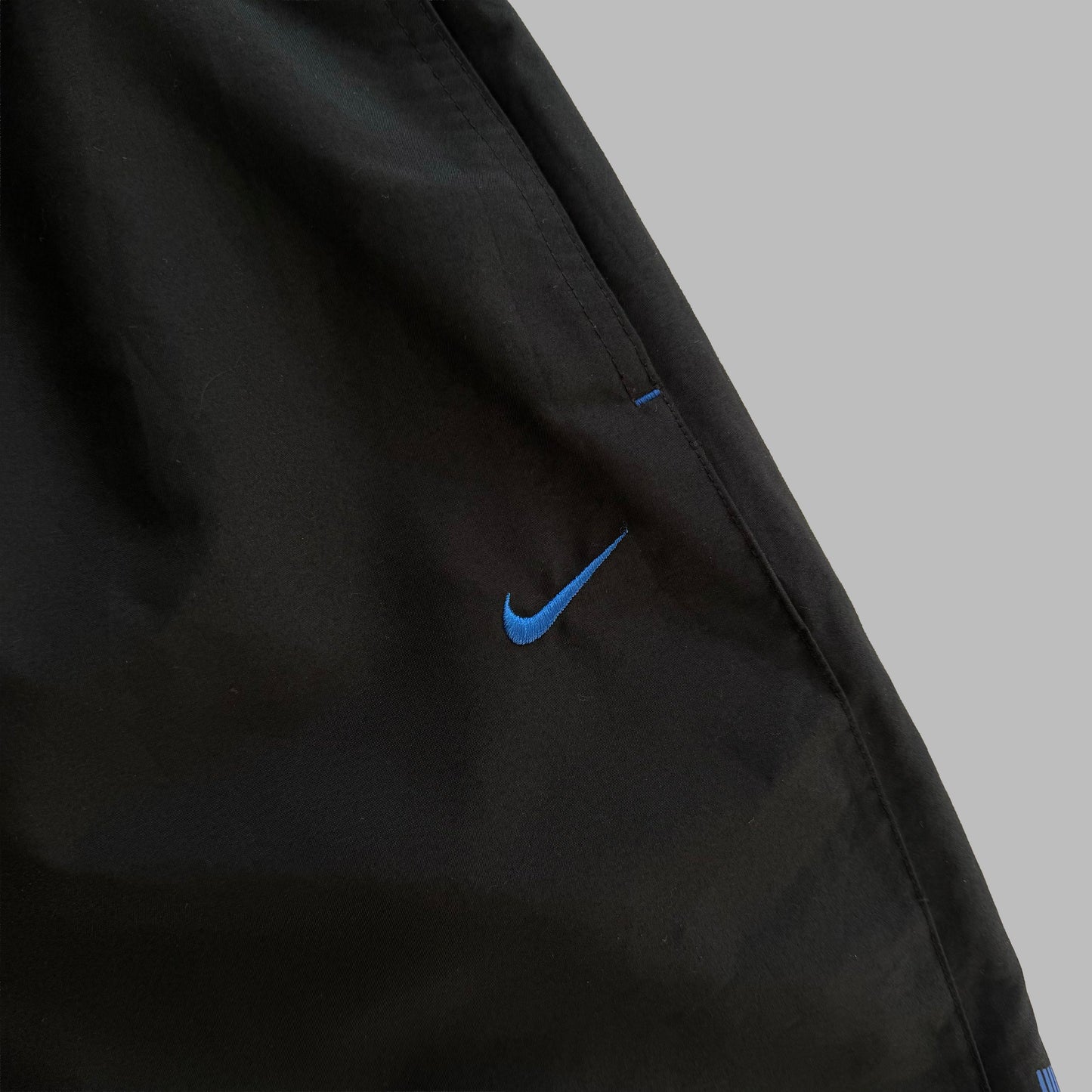Y2K Nike Baggy Striped Track Pants - S