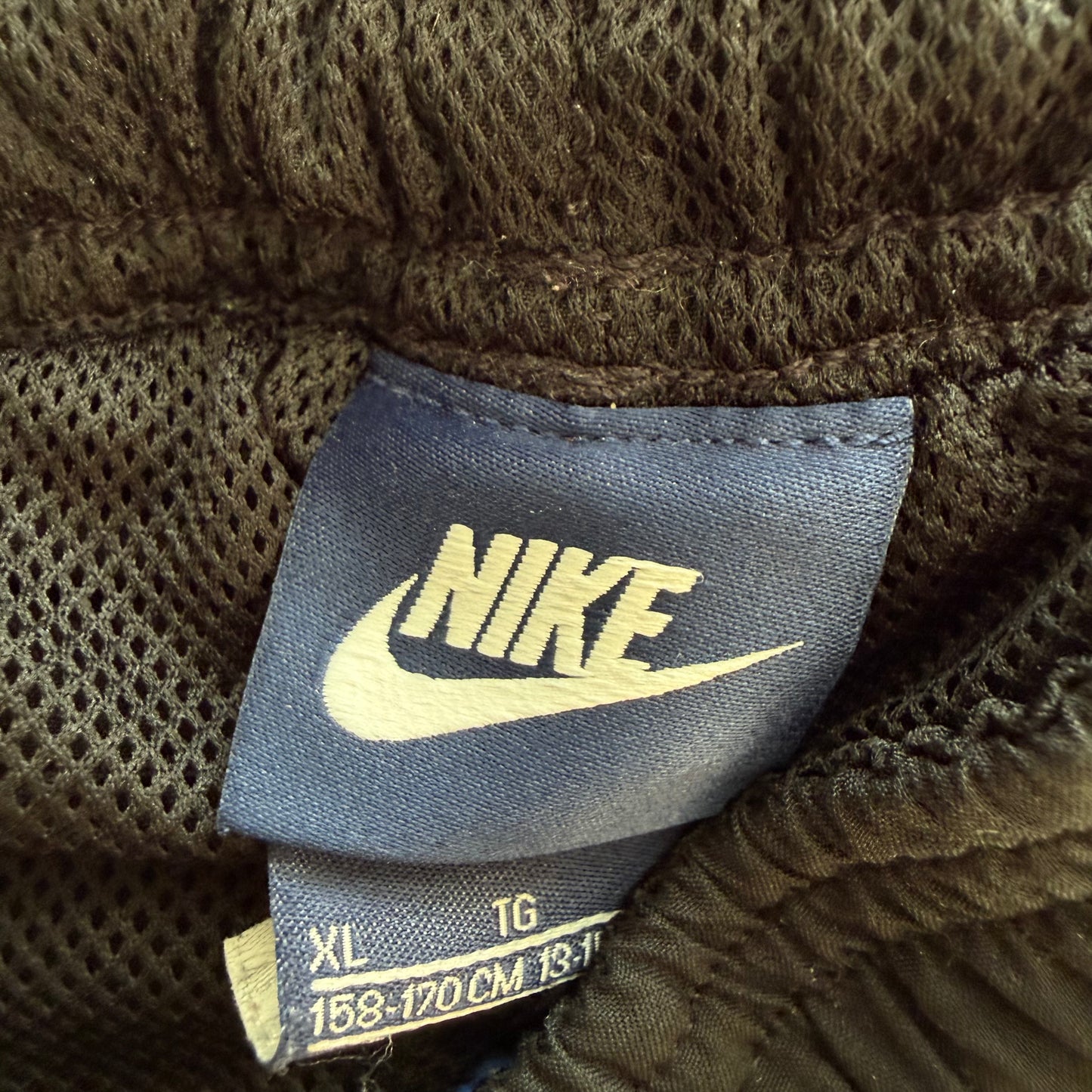 Y2K Nike Baggy Striped Track Pants - S