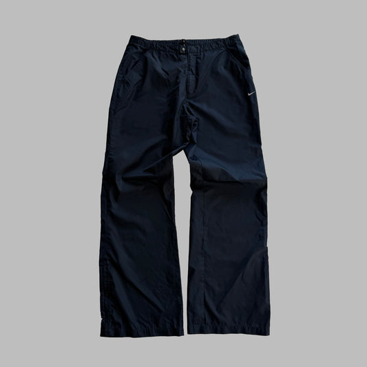 Y2K Nike Wide Leg Classic Track Pants - M