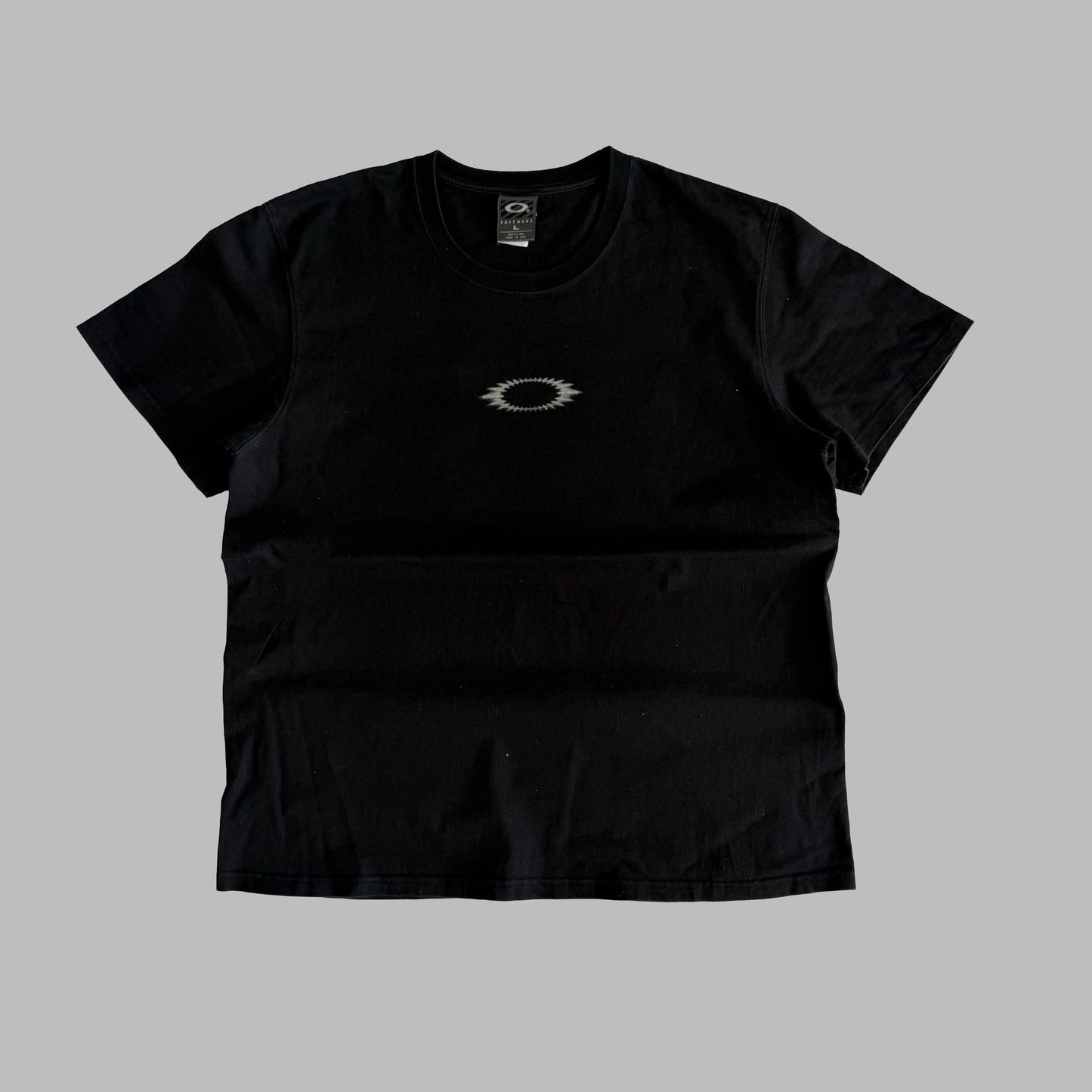 Y2K Oakley Software Ellipse  T-Shirt - L
