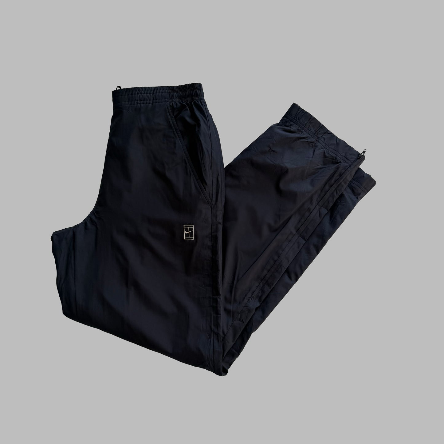Y2K Nike Baggy Classic Track Pants - S