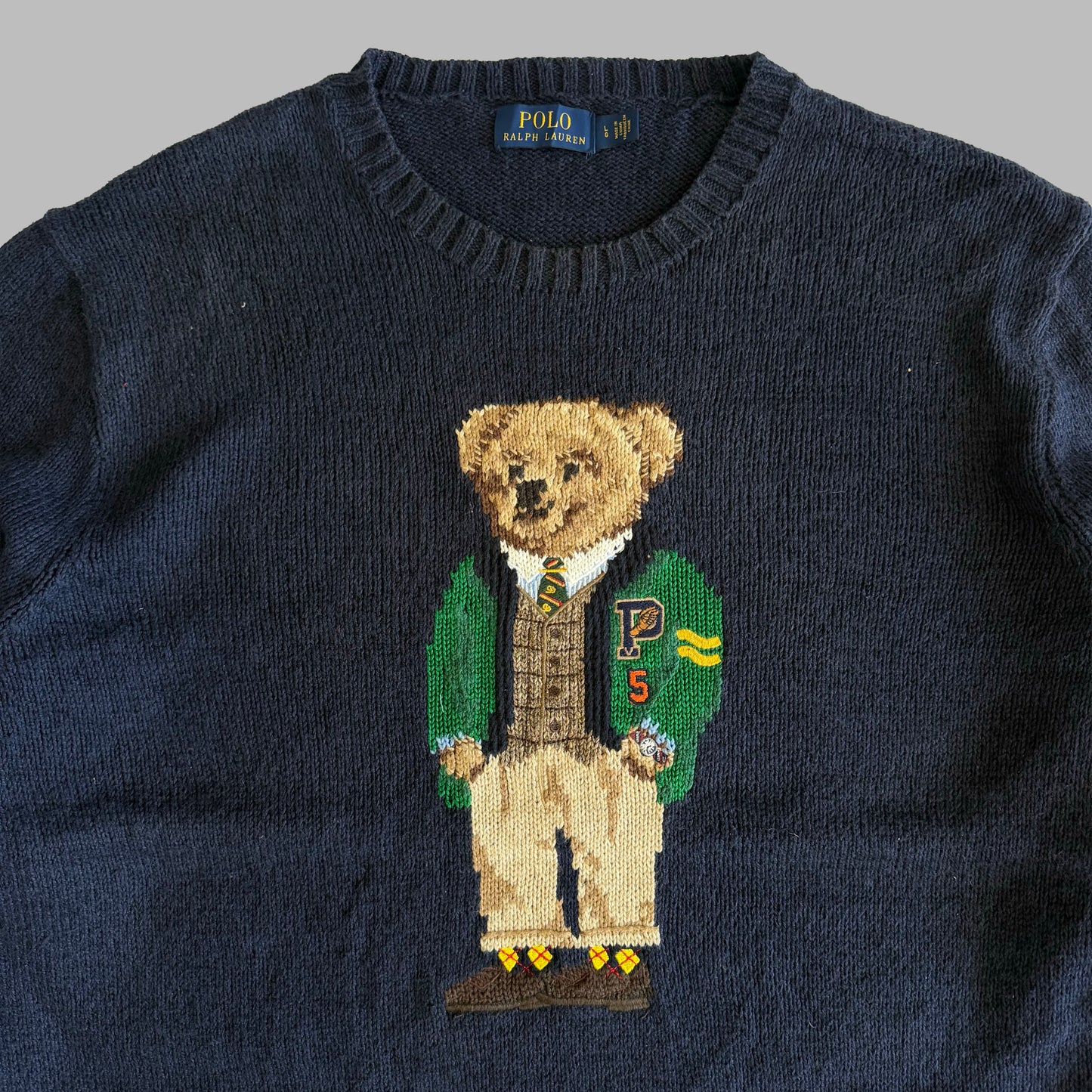 Polo Ralph Lauren Classic Bear Heavy Knit - L