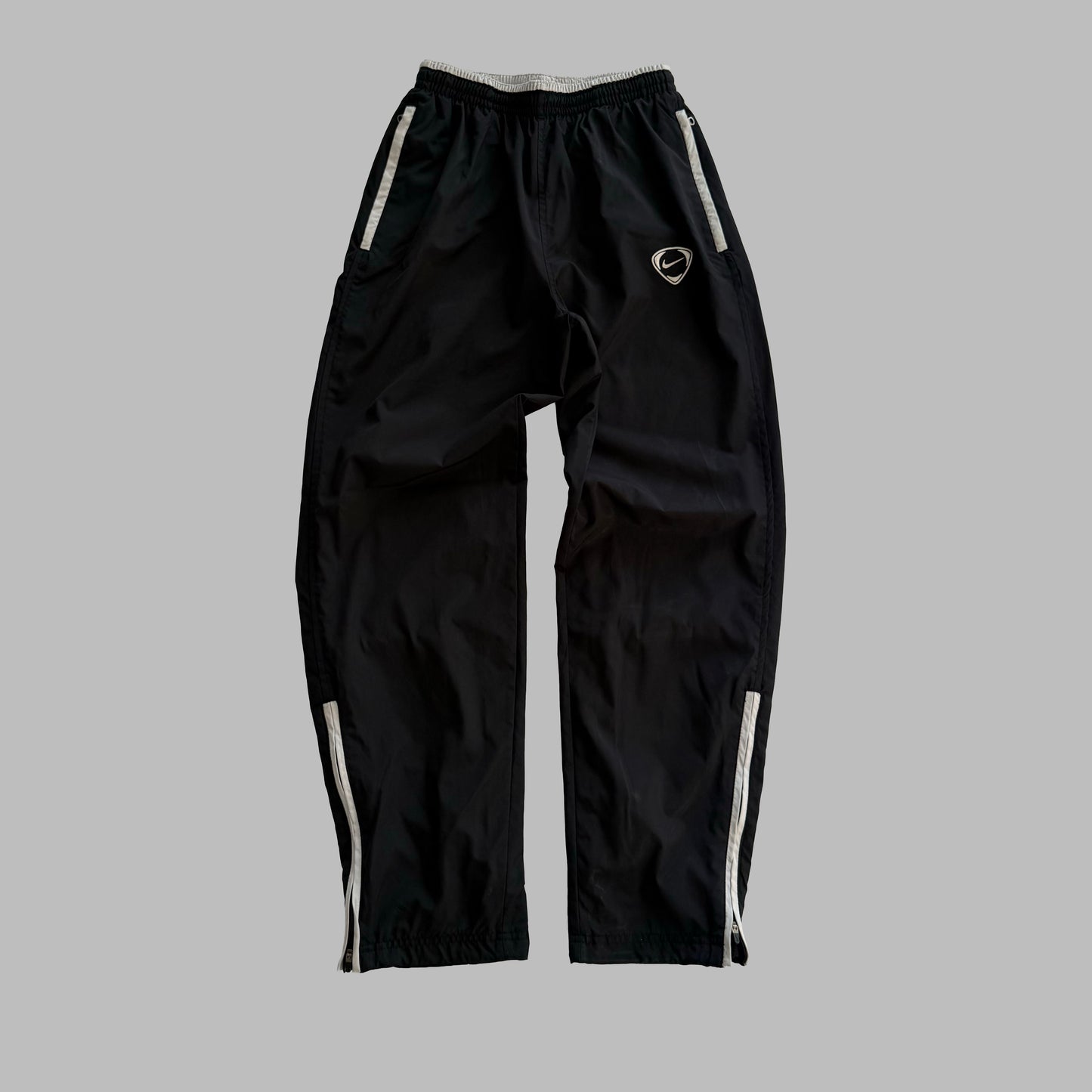 Y2K Nike Straight Leg Striped Track Pants - XXS