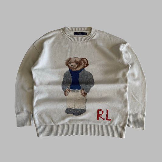Polo Ralph Lauren Classic Bear Knit - L