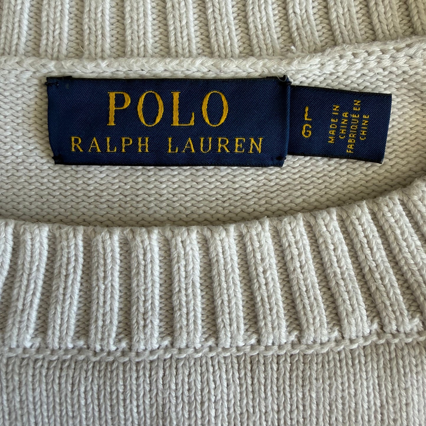 Polo Ralph Lauren Classic Bear Knit - L